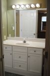 Private Master Bath Adjoins the Master Bedroom. Spacious and Bright